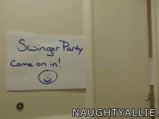 JOIN ME AT A SWINGER PARTY GROUP sex film ORGY SWAP