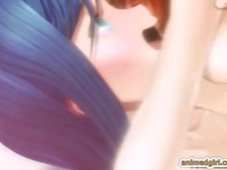 Erotic 3d hentai shemale with bigboobs fantastic fucking