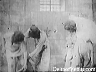 Autentiškas senovinis suaugusieji video filmas 1920s bastille diena