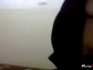Arābu sieviete ar niqab fucked uz pakaļa