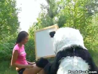 Xxx video v the les téměř a obr hračka panda