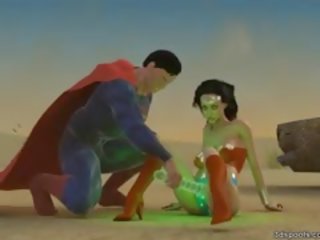 Superman un brīnums sieviete