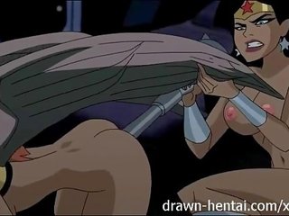 Justice league hentaï - deux poussins pour batman putz