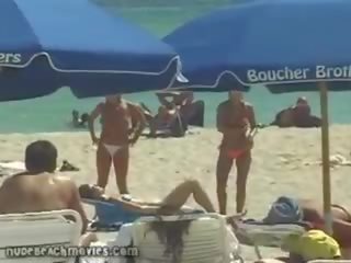 Akt holky pláž babes